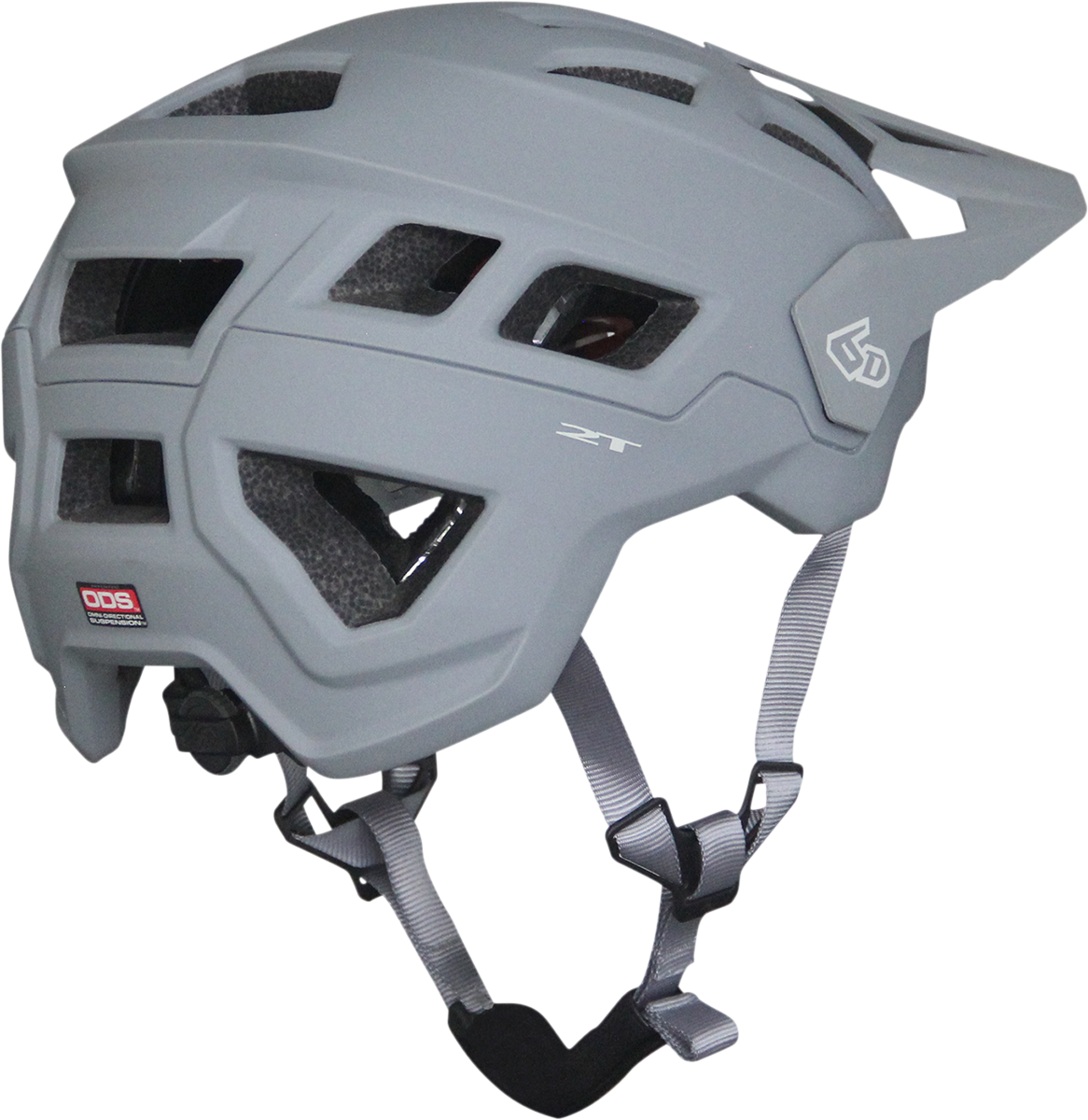 6D HELMETS ATB-2T Helmet - Ascent - Gray Matte - XS/S 23-0084