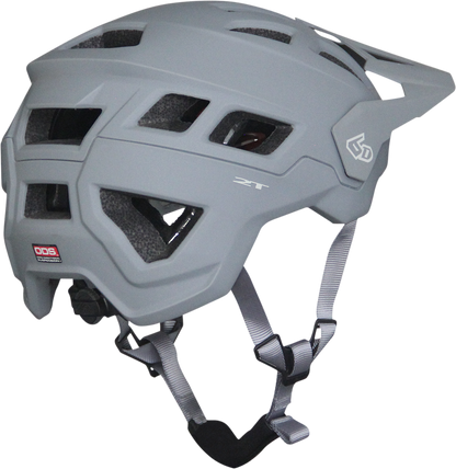 6D HELMETS ATB-2T Helmet - Ascent - Gray Matte - XS/S 23-0084
