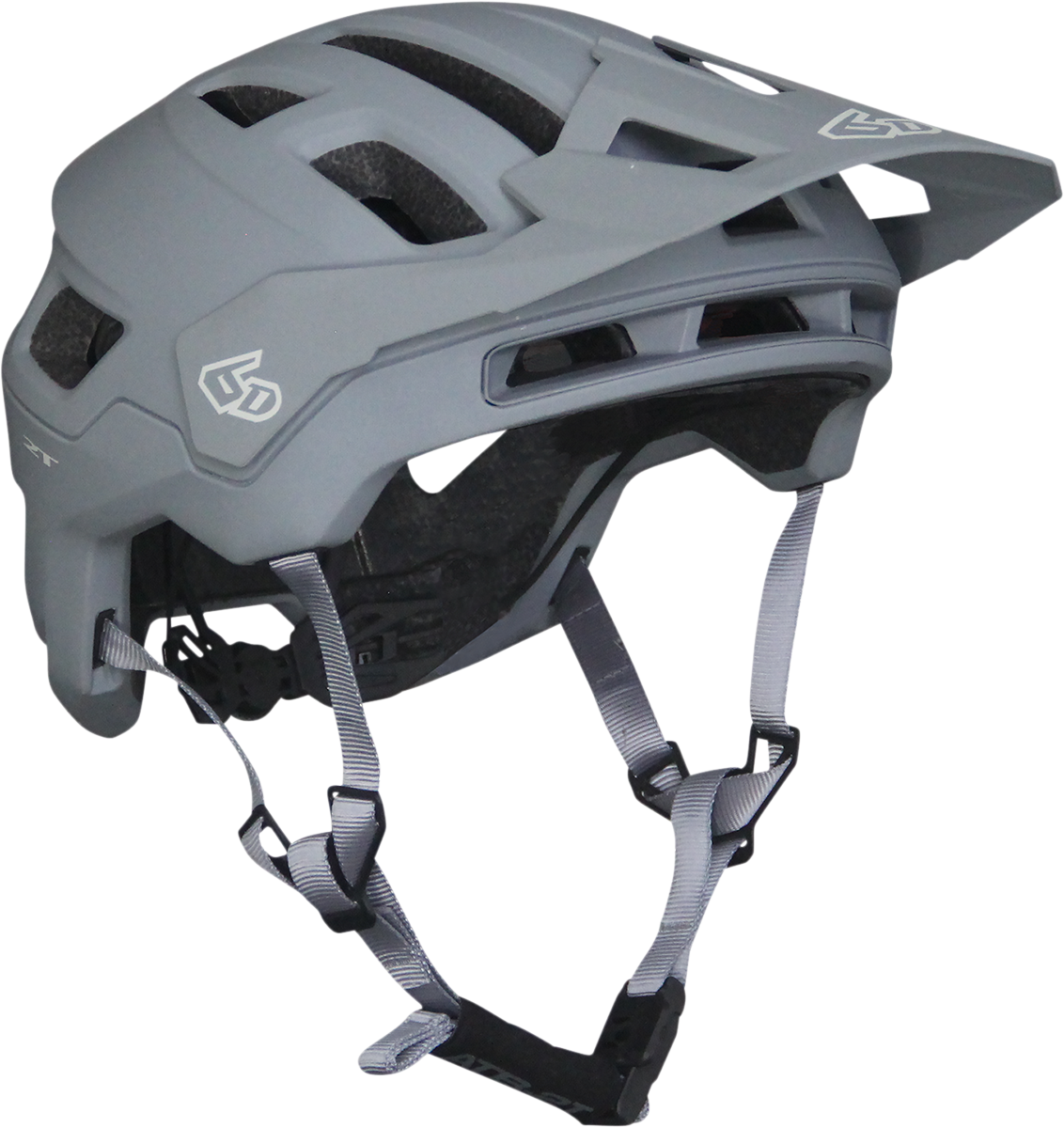 6D HELMETS ATB-2T Helmet - Ascent - Gray Matte - XS/S 23-0084