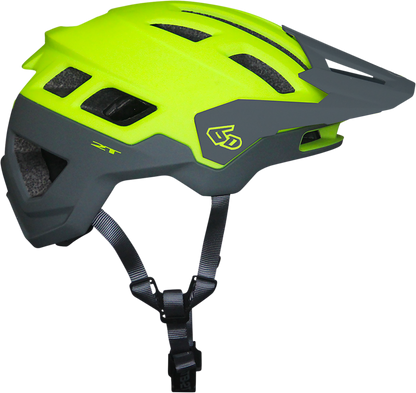 6D HELMETS ATB-2T Helmet - Ascent - Neon Yellow/Gray Matte - XL/2XL 23-0048