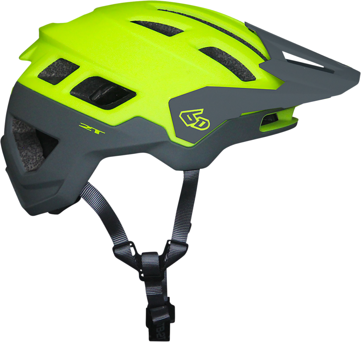 6D HELMETS ATB-2T Helmet - Ascent - Neon Yellow/Gray Matte - XS/S 23-0044