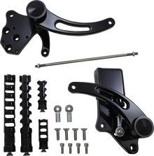 ACCUTRONIX Forward Control - Black - Slotted FC103-KSAKB