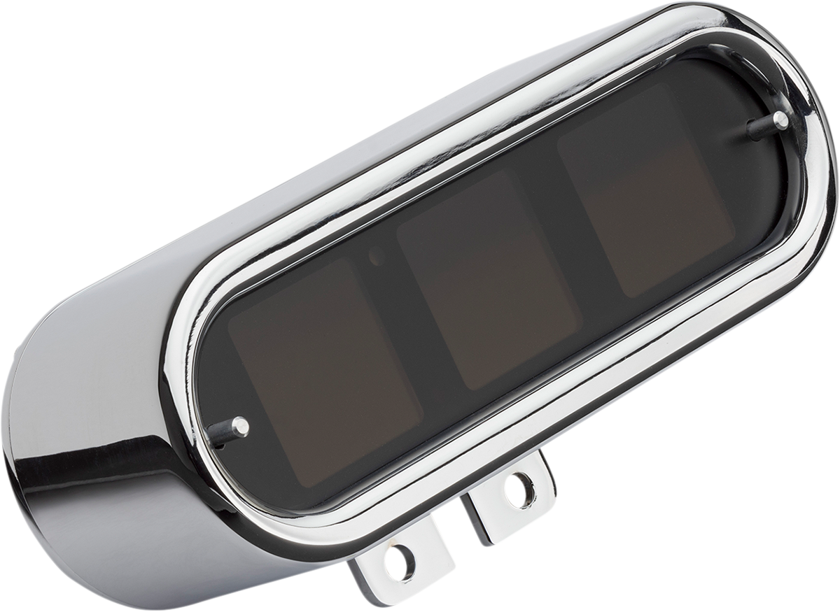 DAKOTA DIGITAL Speedometer - Oval - Chrome MLX-9404