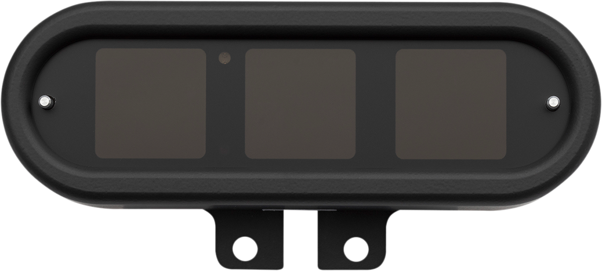 DAKOTA DIGITAL Speedometer - Oval - Black MLX-9404-K