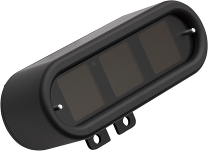 DAKOTA DIGITAL Speedometer - Oval - Black MLX-9404-K