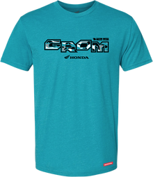 HONDA APPAREL Honda Grom T-Shirt - Teal - 2XL NP21S-M2468-2X