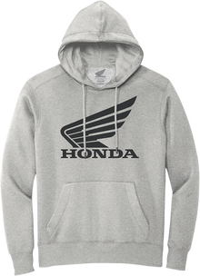 HONDA APPAREL Honda Wing Hoodie - Gray/Black - 3XL NP21S-S3028-3X