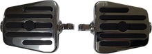 RIVCO PRODUCTS Mini Floorboards - Male Mount - Chrome MV132
