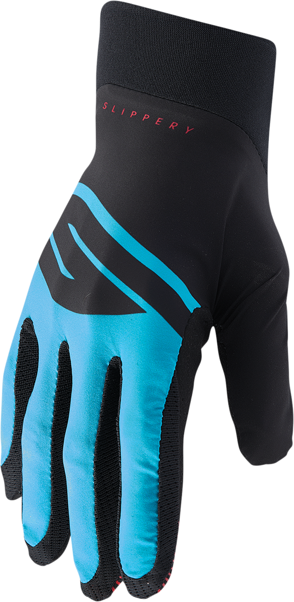 SLIPPERY Flex Lite Gloves - Aqua/Black - 2XL 3260-0455