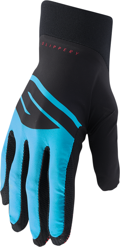 SLIPPERY Flex Lite Gloves - Aqua/Black - 2XL 3260-0455