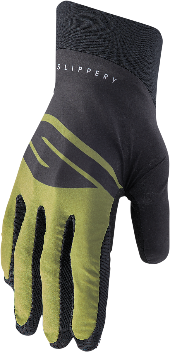 SLIPPERY Flex Lite Gloves - Olive/Black - 2XL 3260-0479