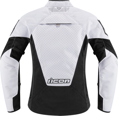ICON Women's Mesh™ AF Jacket - White - 2XL 2822-1495