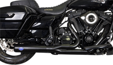 S&S CYCLE 2-into-1 Diamondback Exhaust System - Guardian Black - Race Only 550-1028