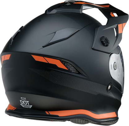 Z1R Range Helmet - Uptake - Black/Orange - XL 0140-0118