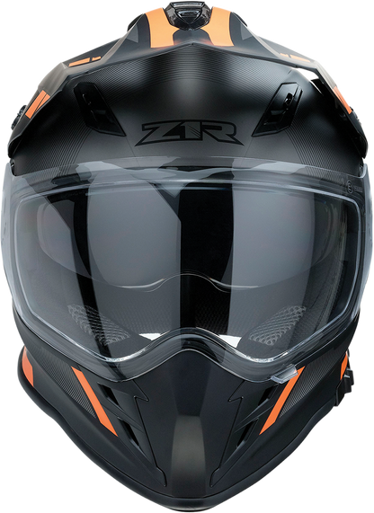 Z1R Range Helmet - Uptake - Black/Orange - Large 0140-0117