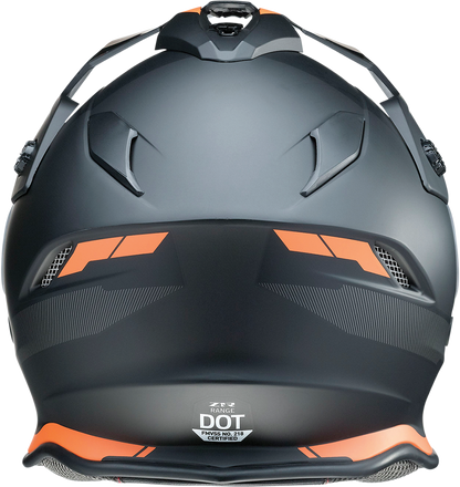 Z1R Range Helmet - Uptake - Black/Orange - Large 0140-0117