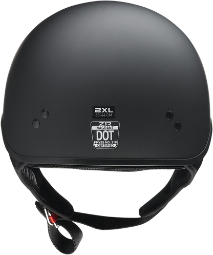 Z1R Vagrant NC Helmet - Flat Black - Large 0103-1375