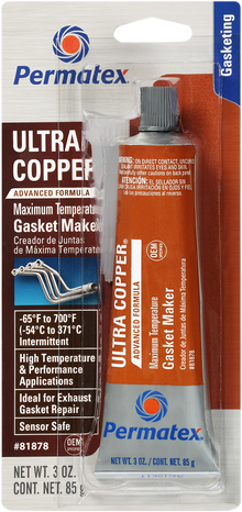 PERMATEX Silicone Gasket Maker - 3 oz. net wt. 81878