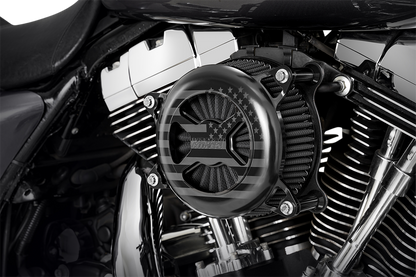 VANCE & HINES VO2 X Air Intake Kit - Black Wrinkle 42365