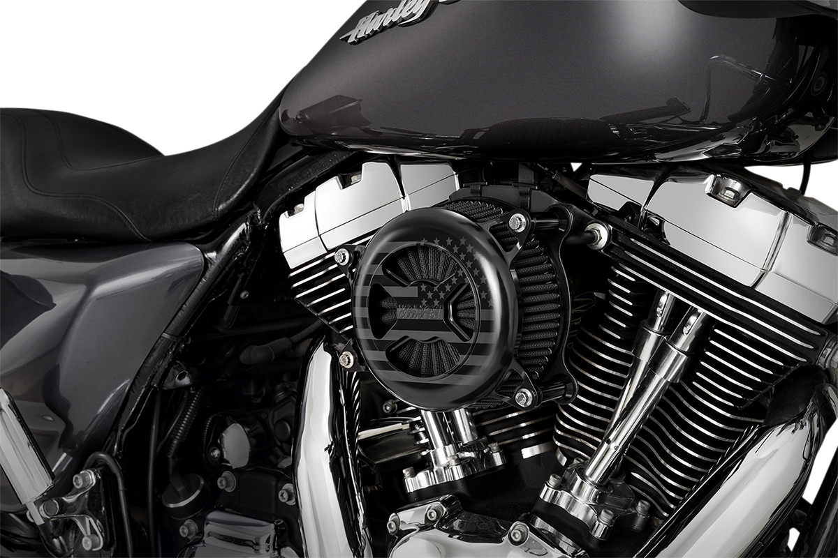VANCE & HINES VO2 X Air Intake Kit - Black Wrinkle 42365