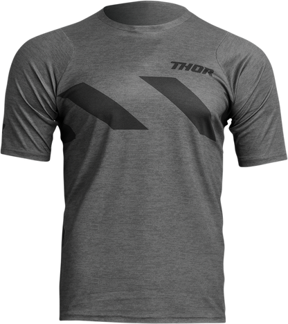 THOR Assist Hazard Short-Sleeve Jersey - Charcoal/Heather - 2XL 5020-0012