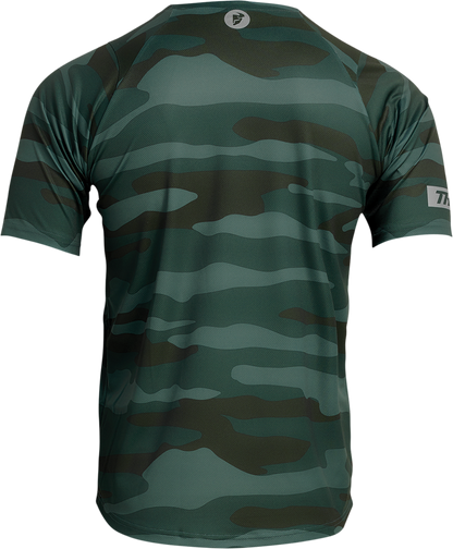 THOR Assist Short-Sleeve Jersey - Camo Green - XS 5020-0019
