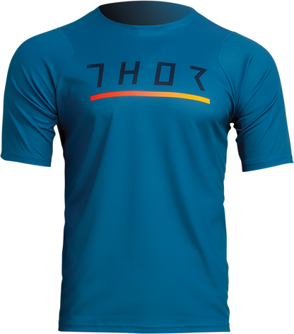 THOR Assist Caliber Short-Sleeve Jersey - Teal - Medium 5020-0015