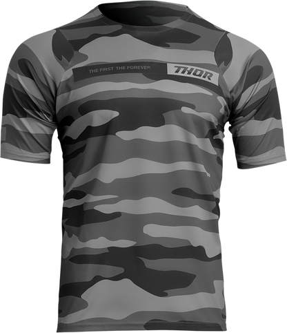 THOR Assist Short-Sleeve Jersey - Camo Dark Gray - XL 5020-0029