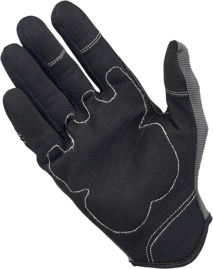 BILTWELL Moto Gloves - Gray/Black - 2XL 1501-1101-006