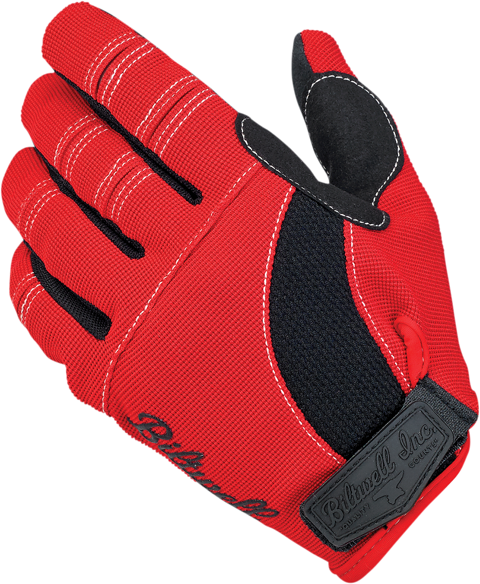 BILTWELL Moto Gloves - Red/White/Blue - XS 1501-1208-001