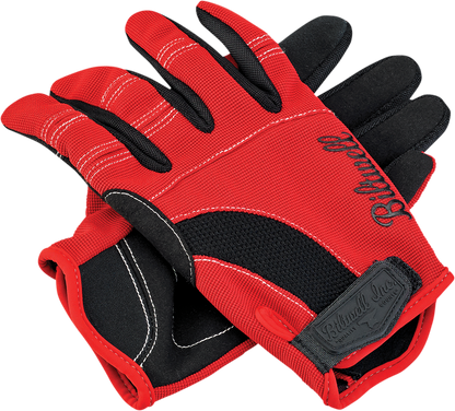 BILTWELL Moto Gloves - Red/White/Blue - XS 1501-1208-001
