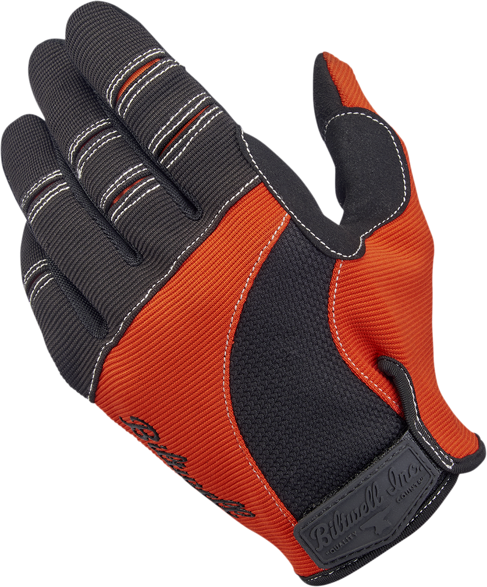BILTWELL Moto Gloves - Orange/Black - XL 1501-0106-005