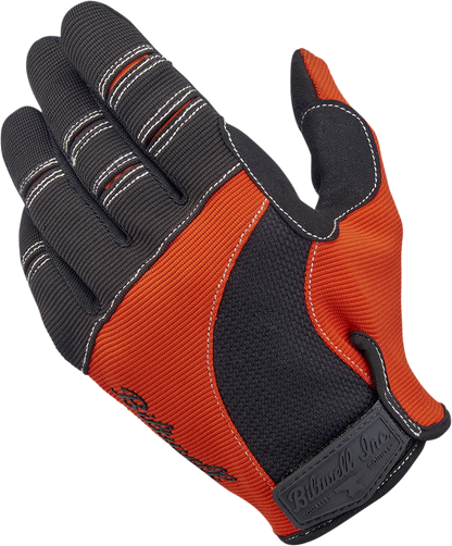BILTWELL Moto Gloves - Orange/Black - XL 1501-0106-005