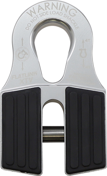 FACTOR 55 FlatLink XTV Winch Shackle Mount - Silver 00070-05