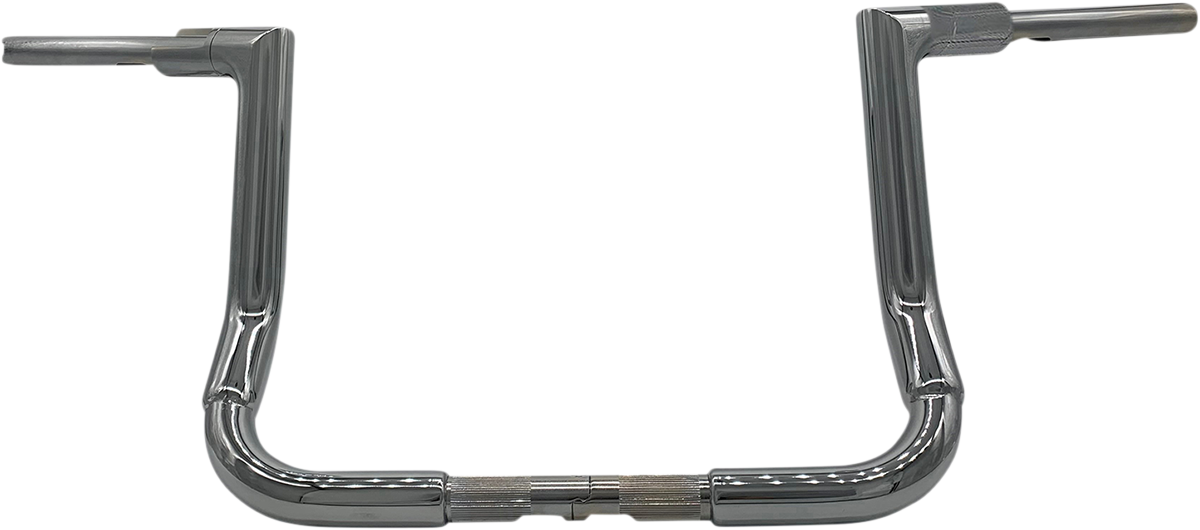 FAT BAGGERS INC. 1-1/2" EZ Install Flat Top Handlebar - 12" - Chrome 615012