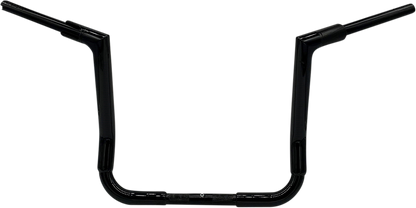 FAT BAGGERS INC. 1-1/2" EZ Install Flat Top Handlebar - 14" - Black 615014-B
