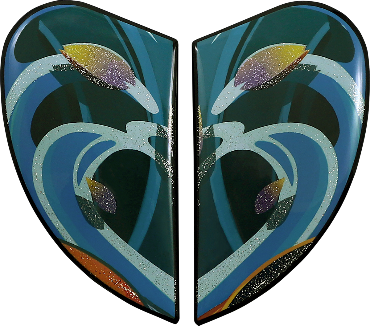 ICON Airframe Pro™ Side Plates - Koi - Blue 0133-1355