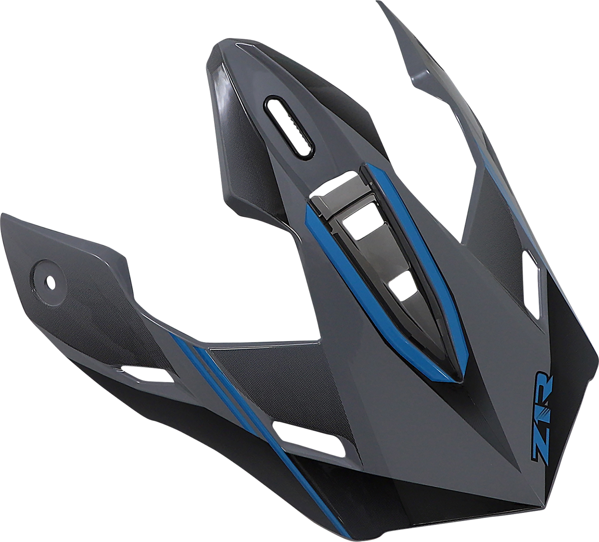 Z1R Range Visor Kit - Bladestorm - Gray/Black/Blue 0130-0987
