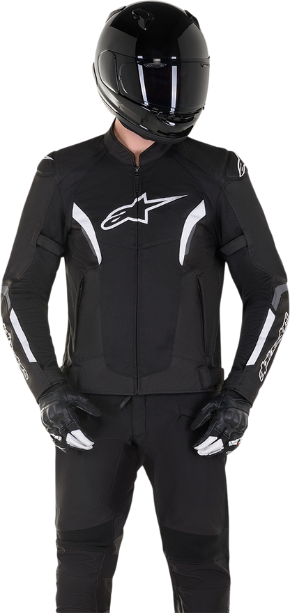 ALPINESTARS AST v2 Air Jacket - Black/White - Small 3306121-12-S