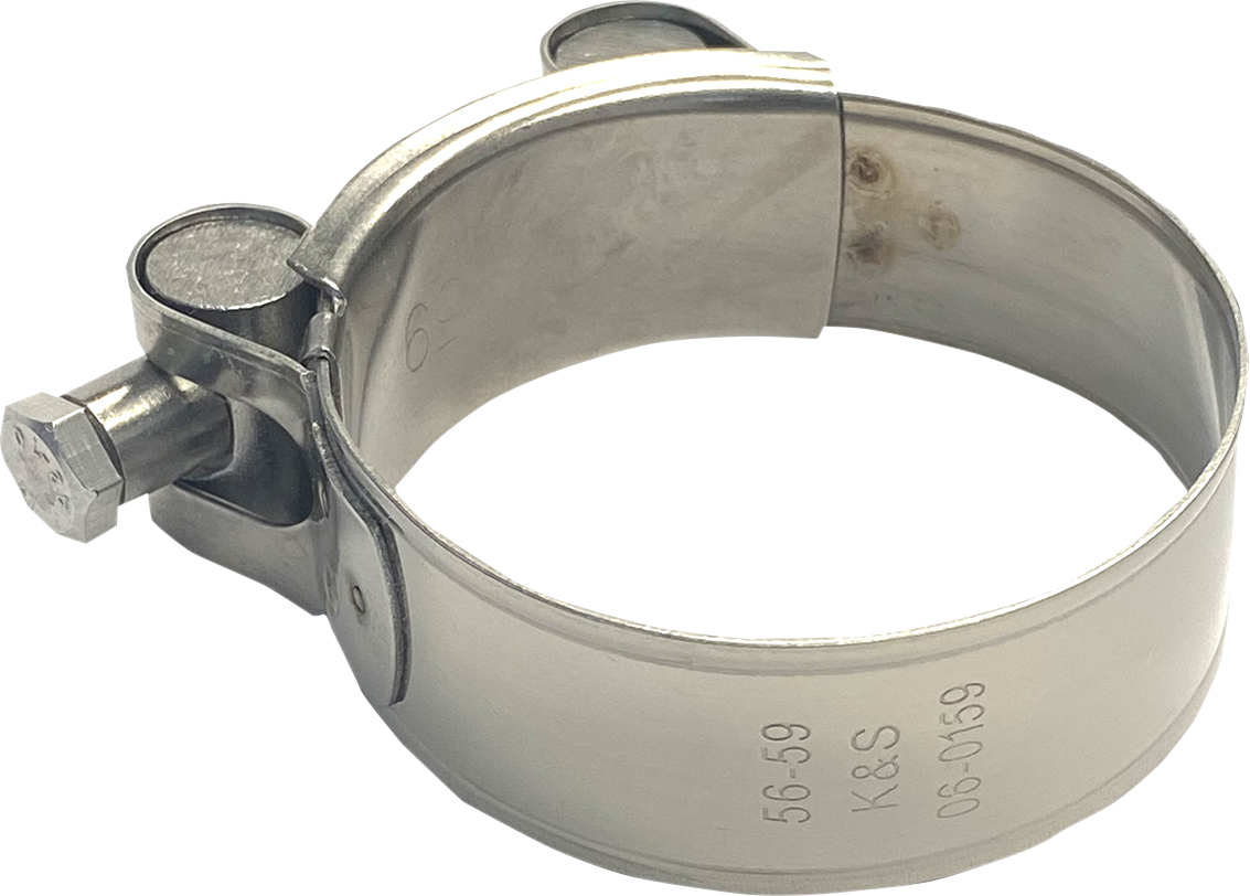 K&S TECHNOLOGIES Exhaust Pipe Clamp - 2.20" - 2.32" 06-0159