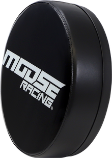 MOOSE OFFROAD Bar Stool Seat - Moose Racing - Black/White X80-6020MRNU-A