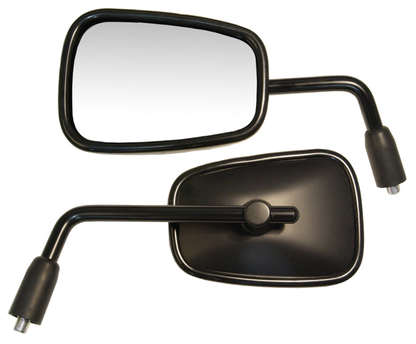 EMGO Mirror - OEM/Replacement - Side View - Rectangular - Black - Right - Each 20-29741