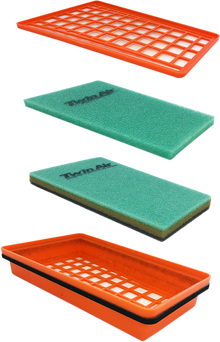 TWIN AIR Backfire Air Filter with Cage - Husqvarna/KTM 155510P