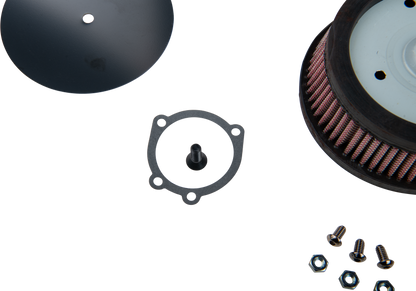 X Force Air Cleaner Kit Black/Raw