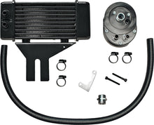 Lowmount 10 Row Oil Cooler Black