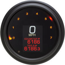 DAKOTA DIGITAL Tank Speedometer - Black Bezel - 4.5" - Harley Davidson '04-'13 MLX-2004-K