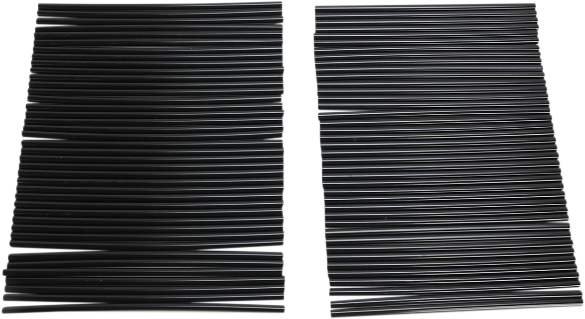 EMGO Spoke Covers - Wheel Trim - Black - 80 Pack 16-26092