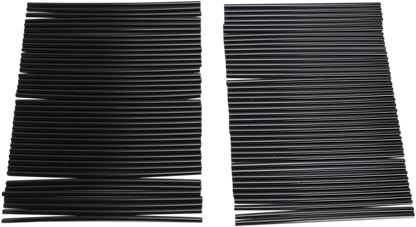 EMGO Spoke Covers - Wheel Trim - Black - 80 Pack 16-26092