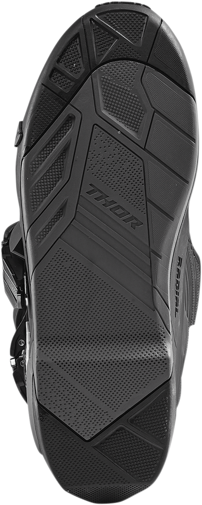 THOR Radial Boots Replacement Outsoles - Black/Gray - Size 9 3430-0890