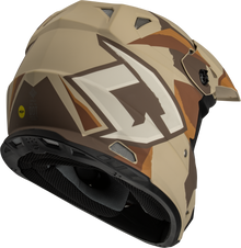 Mx 96 Splinter Helmet Matte Brown/Tan/White  Xs